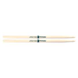 ProMark Classic Forward 5B Raw Hickory Drumstick, Oval Wood Tip
