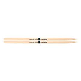 ProMark Classic Forward 747 Raw Hickory Drumstick, Oval Nylon Tip