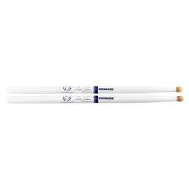 ProMark Scott Johnson Painted White Hickory Drumstick, Wood Tip