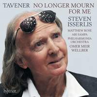 Tavener: No longer mourn for me & other works for cello