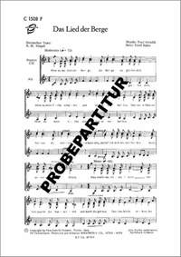 T. Ortelli: Das Lied der Berge