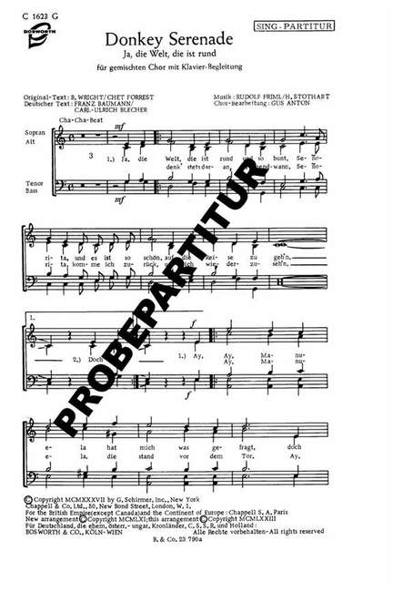 Donkey-Serenade