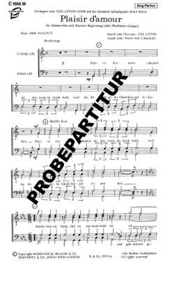 Giovanni Battiasta Martini: Plaisir d'amour