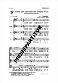 Franz Doelle: Wenn der weiße Flieder wieder blüht