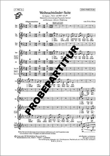 Weihnachtslieder-Suite