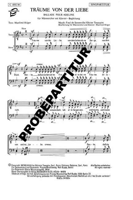 Ballade pour Adeline