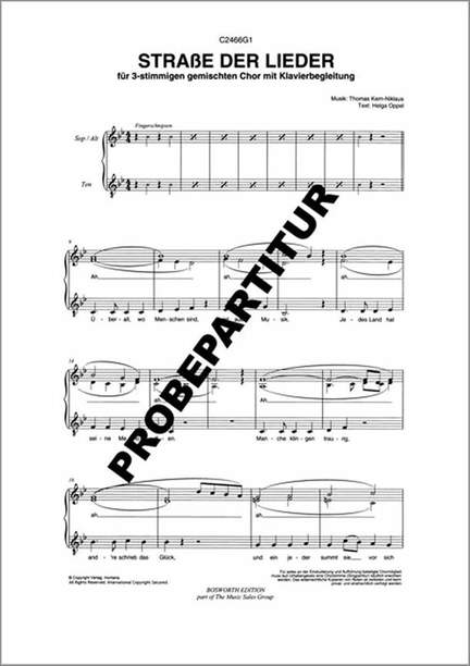 Die Straße der Lieder