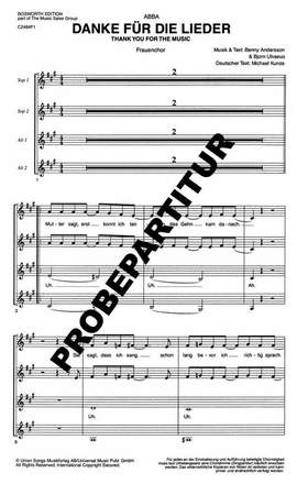 ABBA: Danke für die Lieder