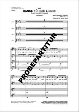 ABBA: Danke für die Lieder