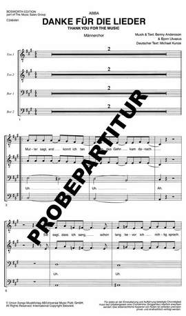 ABBA: Danke für die Lieder