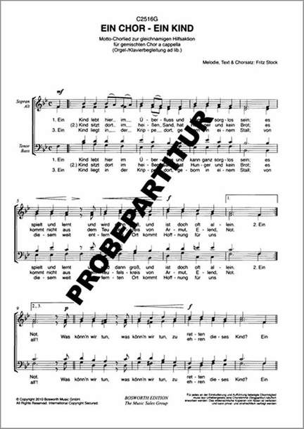 Ein Chor-Ein Kind