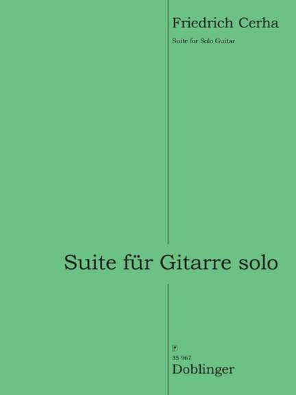 Friedrich Cerha: Suite Für Gitarre Solo