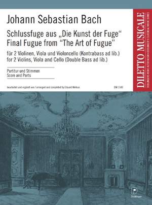 Johann Sebastian Bach: Final Fugue From The Art Of Fugue