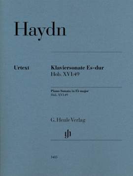 Haydn, Joseph: Piano Sonata in E flat major Hob. XVI:49