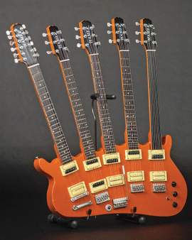 Rick Nielsen(TM) 5-Neck Orange Monster Model