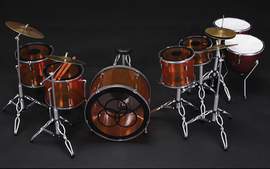 Vistalite Transparent Amber Tribute Zep
