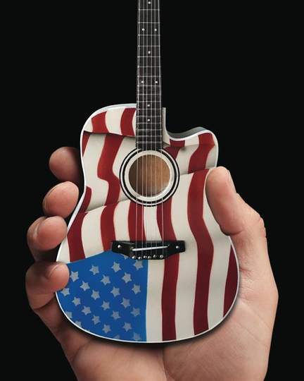 Toby Keith Signature Usa Flag
