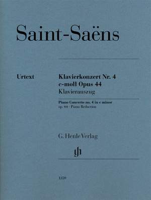 Saint-Saëns, Camille: Piano Concerto no. 4 in C minor, Op. 44