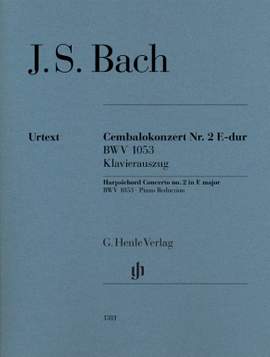 Bach, Johann Sebastian: Harpsichord Concerto no. 2 in E major BWV1053