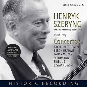 Henryk Szeryng Plays Violin Concertos