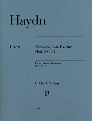 Haydn, J: Piano Sonata E flat major Hob. XVI:52