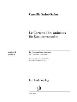 Saint-Saëns, C: Le Carnaval des animaux für Kammerensemble