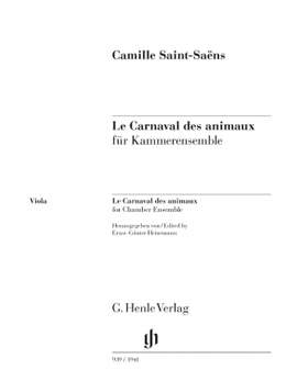 Saint-Saëns, C: Le Carnaval des animaux für Kammerensemble