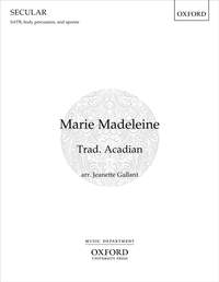 Trad. Acadian: Marie Madeleine