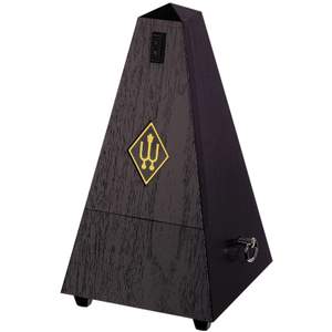 Wittner Metronome Pyramid, Black Finish