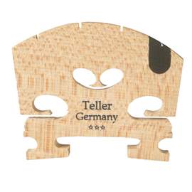 Teller Violin Bridge Fitted 4/4