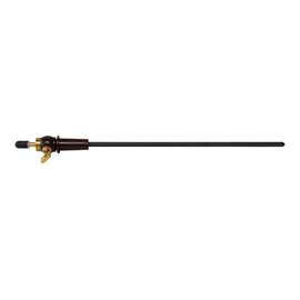 Cello endpin, tintul wood & stainless bulb. 1:17 taper. carbon rod 520mm