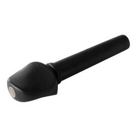 Violin Peg Ebony, Pearl Eye and Gold Ring
