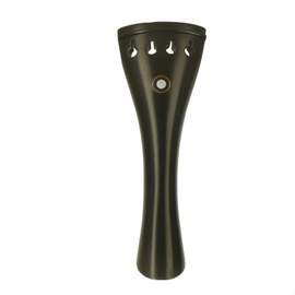 Violin Tailpiece Ebony Parisienne Eye Inlay
