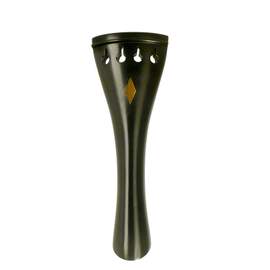 Violin Tailpiece Ebony Diamond Inlay