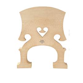 Double Bass Bridge Unfitted 1/4