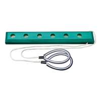 Cello Anchor Hardwood Base, 6 Position Blue