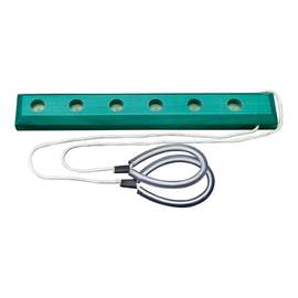 Cello Anchor Hardwood Base, 6 Position Blue
