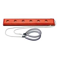 Cello Anchor Hardwood Base, 6 Position Red