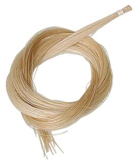 Violin Bowhair Hank, White
