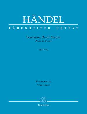 Händel, Georg Friedrich: Sosarme, Re di Media HWV 30