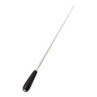 Conductor baton plastic - black handle