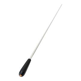 Conductor baton plastic - black handle