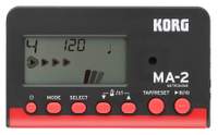 Korg LCD Pocket Digital Metronome MA-2 in Black & Red