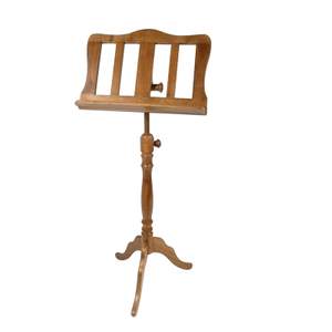 Music Stand Wooden Baroque Oak Finish
