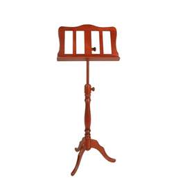 Music Stand Wooden Baroque Mahogany Finish