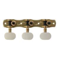 Guitar Machine Head Classical Brass, Ivoroid Buttons