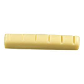 Guitar Top Nut Plastic, Curved Folk/LP