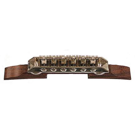 Guitar Bridge Adjustable Height + Saddles
