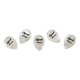 Ozark Picks Small Pear, Pearl White, Pack 36 Medium