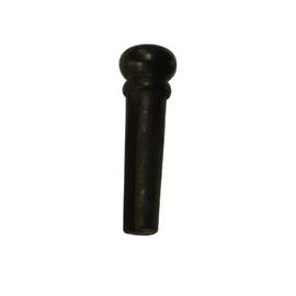 Acoustic Guitar Bridge Pin Plastic, Black, With Eye